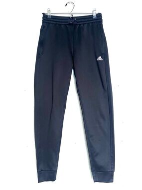 Women's AEROREADY Tapered Fleece Training Pants with zip pockets, Black, size XS